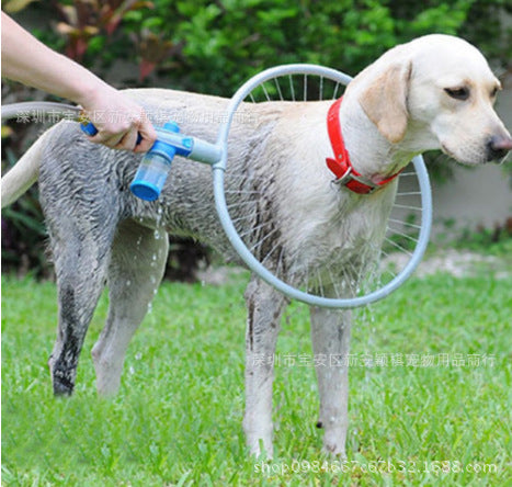 Shower Flower Sprinkle Dog Bath